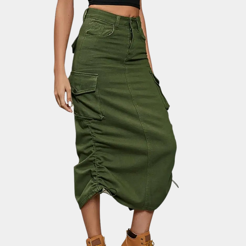 Sophia – Stilvoller Cargo-Rock für Damen