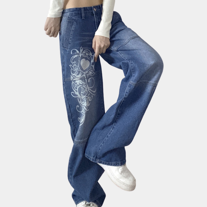 Rasine Cargo-Jeans für Damen