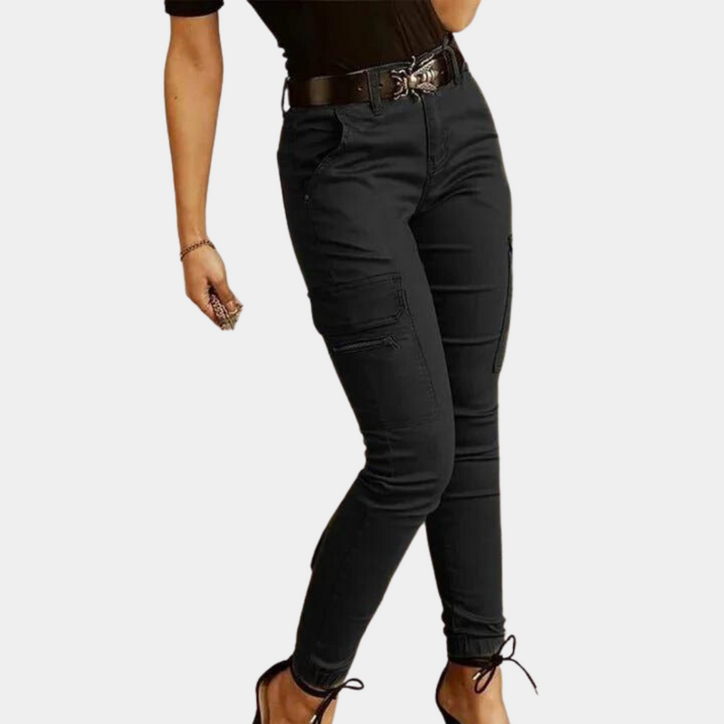 Tilda - Damen Casual Cargo-Jeans