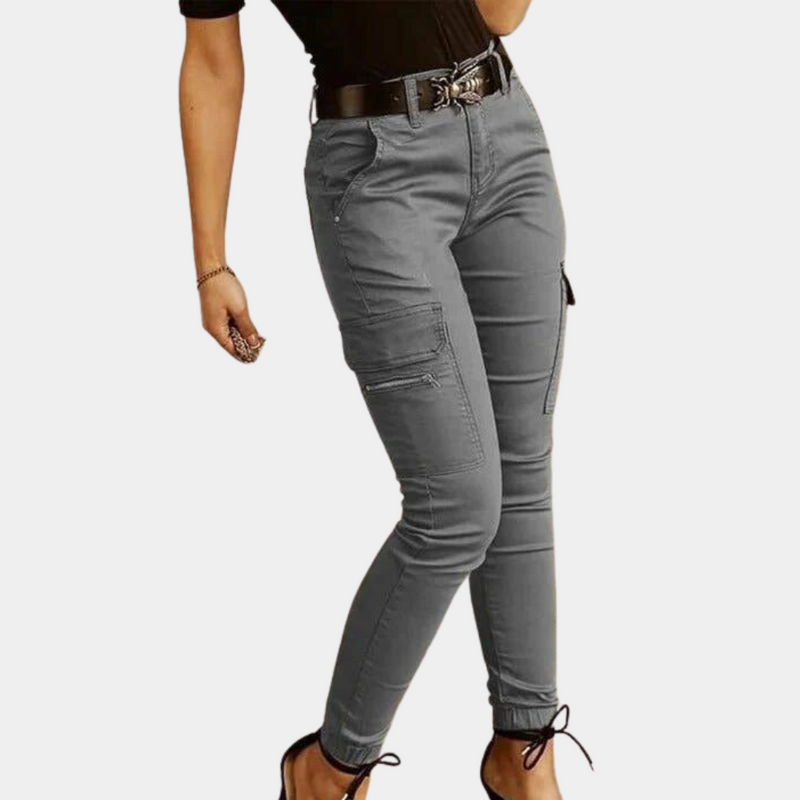 Tilda - Damen Casual Cargo-Jeans