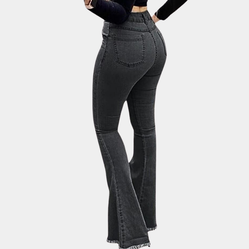 Produktname: Ekaterina Damen Trendy Ausgestellte Hose