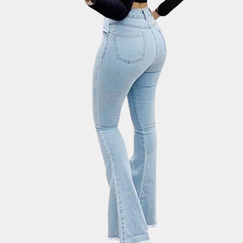Produktname: Ekaterina Damen Trendy Ausgestellte Hose