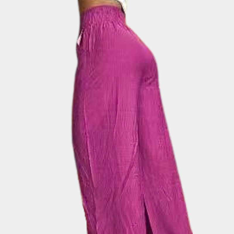 Elegante Damenhose mit weitem Bein
