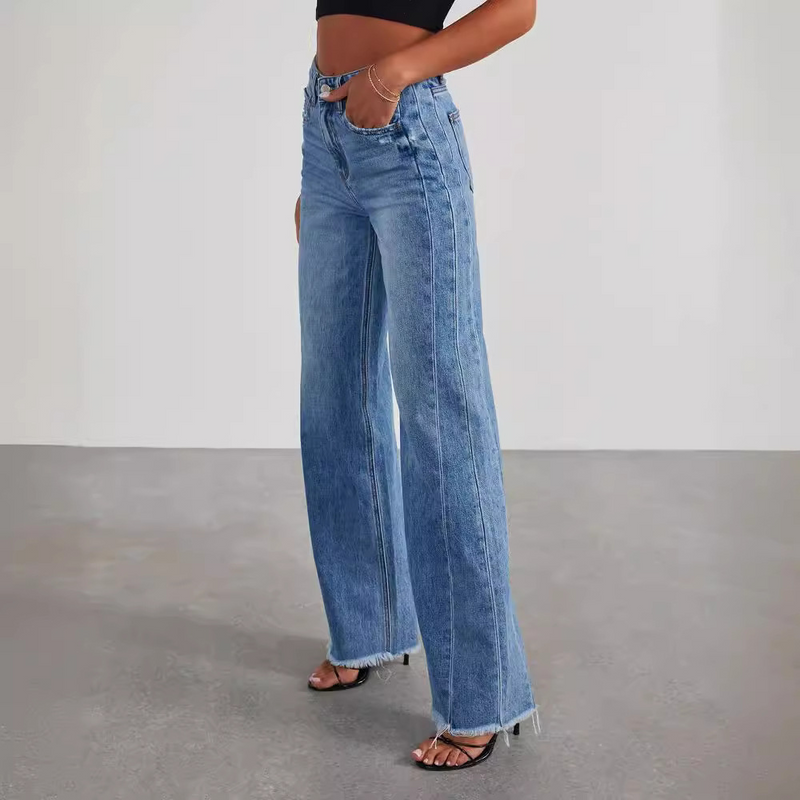 Odile Damen-Jeans mit hoher Taille – Stilvoller Komfort für jeden Tag