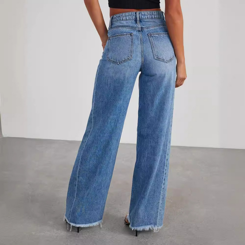 Odile Damen-Jeans mit hoher Taille – Stilvoller Komfort für jeden Tag