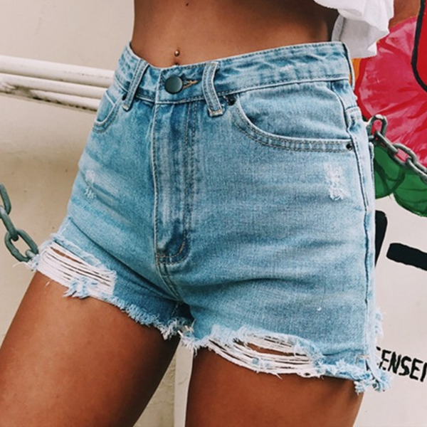 Ondine – Trendy Denim Shorts für Damen