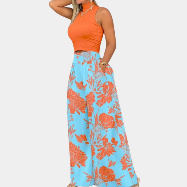 Felice – Stilvolle Damenhose mit weitem Schnitt