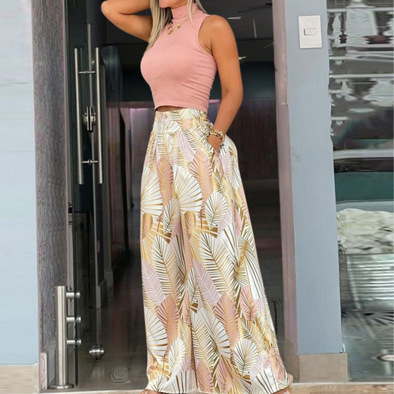 Felice – Stilvolle Damenhose mit weitem Schnitt