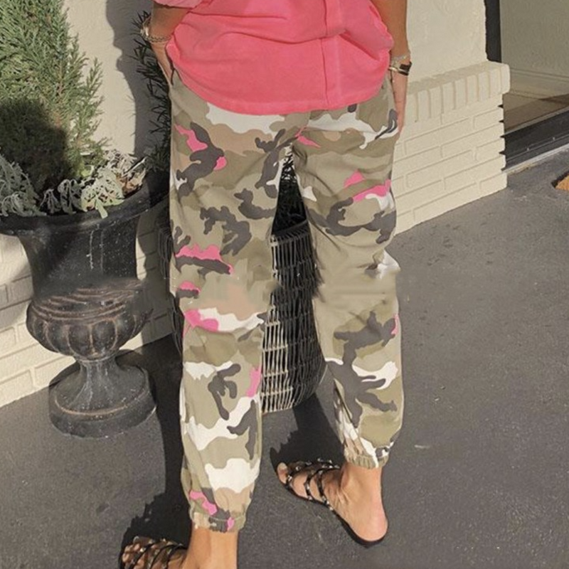 Myrsini – Stilvolle und bequeme Camouflage-Hosen für Damen