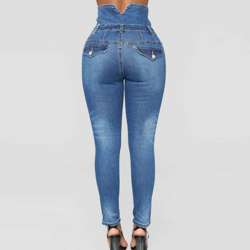 Nola – Elegante High-Waist-Skinny-Hose für Damen