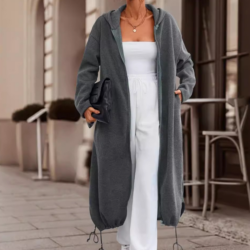 Lia | Stilvoller Langer Damen-Cardigan