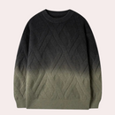 Weiche Herrenpullover mit Farbverlauf