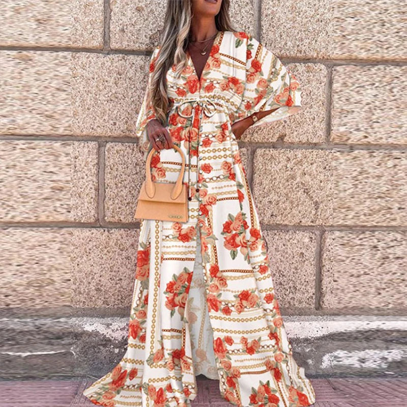 Elegantes Maxi-Kleid Angelika für Damen im fließenden Stil