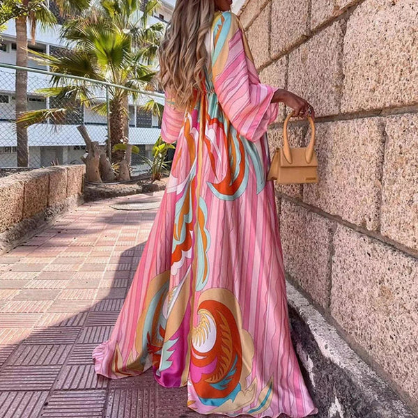 Elegantes Maxi-Kleid Angelika für Damen im fließenden Stil