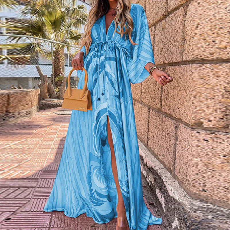 Elegantes Maxi-Kleid Angelika für Damen im fließenden Stil