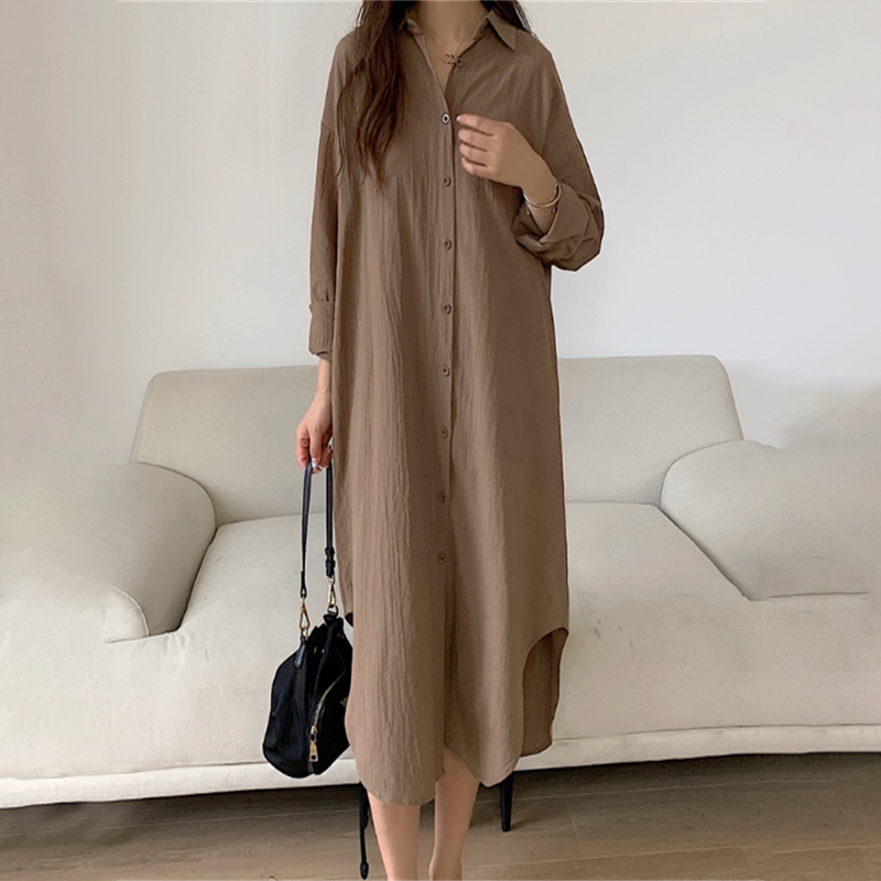 Elegantes : Leichtes Hemdkleid für Stilvolle Bequemlichkeit