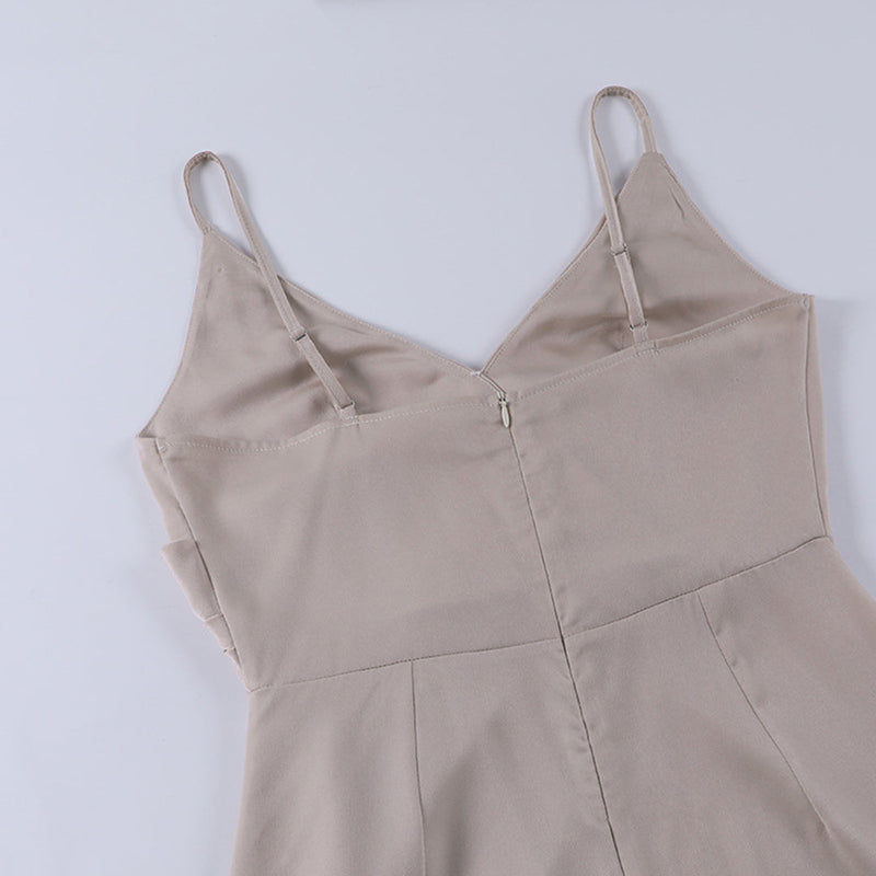 Bequemes Ibiza Style Satin Kleid für heiße Sommertage