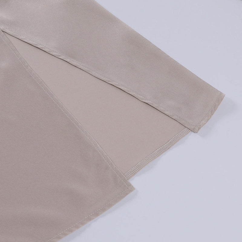 Bequemes Ibiza Style Satin Kleid für heiße Sommertage