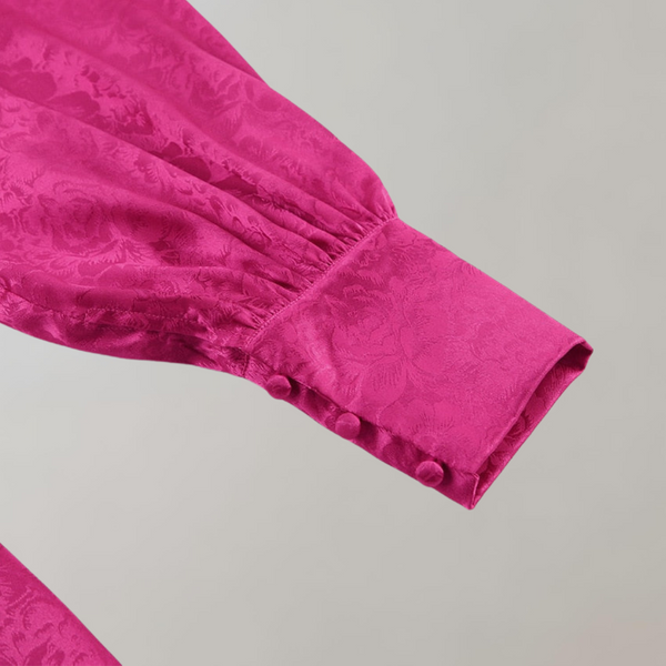 Elegantes Emma-Kleid mit tiefem V-Ausschnitt für Damen