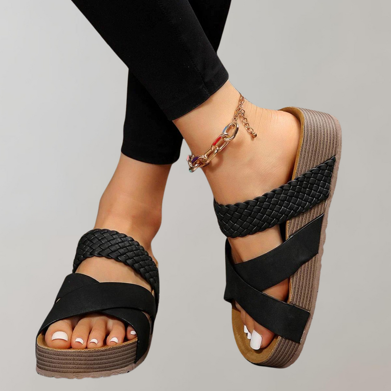 Bequeme Elegante Sandalen für Damen mit 3 Riemen