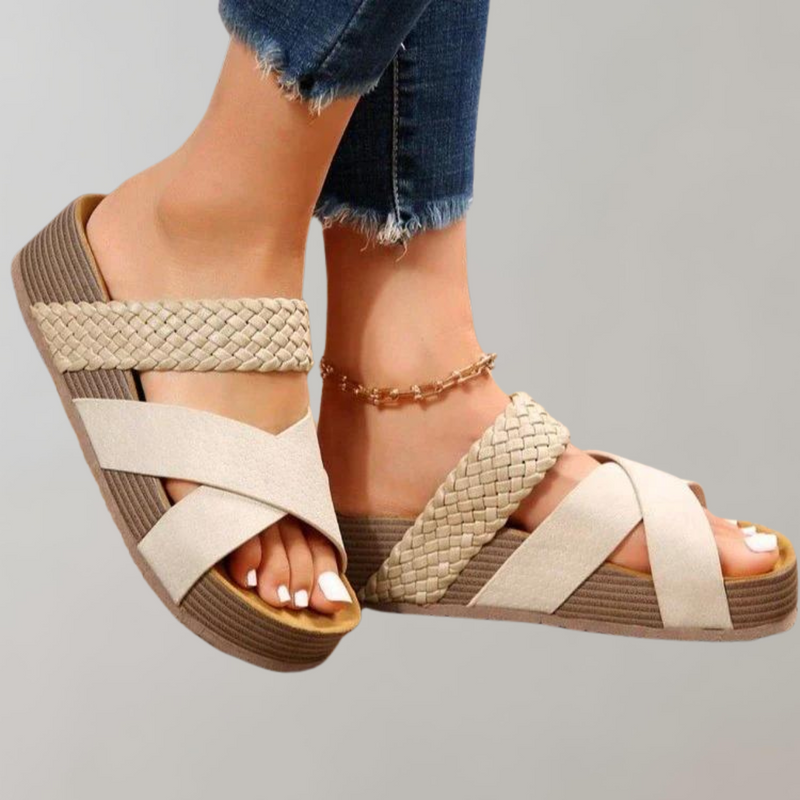 Bequeme Elegante Sandalen für Damen mit 3 Riemen