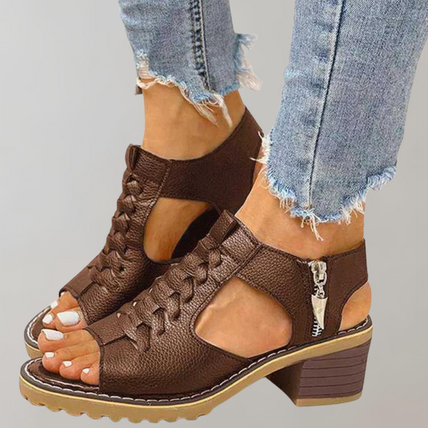 Bequeme Elegante Sandalen für Damen mit Absatz