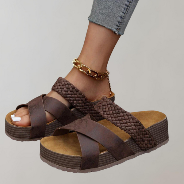 Bequeme Elegante Sandalen für Damen mit 3 Riemen