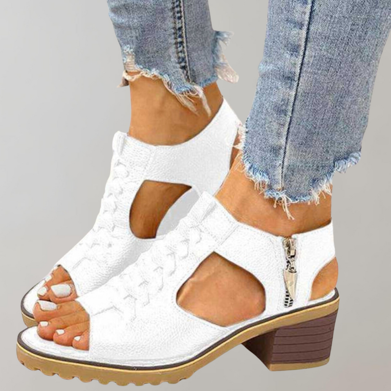 Bequeme Elegante Sandalen für Damen mit Absatz