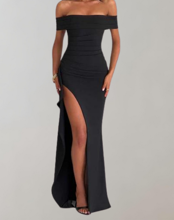 Elegantes Maxikleid von Monika mit fließendem Schnitt für Damen
