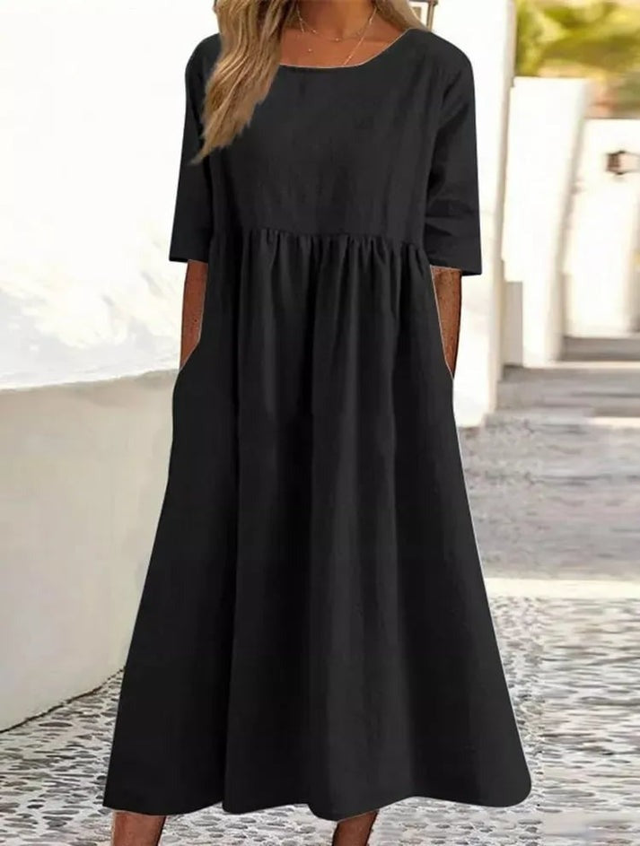 Elegantes Leichtes Kleid Für Frauen Für Dich Im Sommer