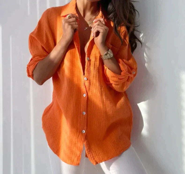 Angelika - Elegante Damenbluse mit zeitloser Ausstrahlung