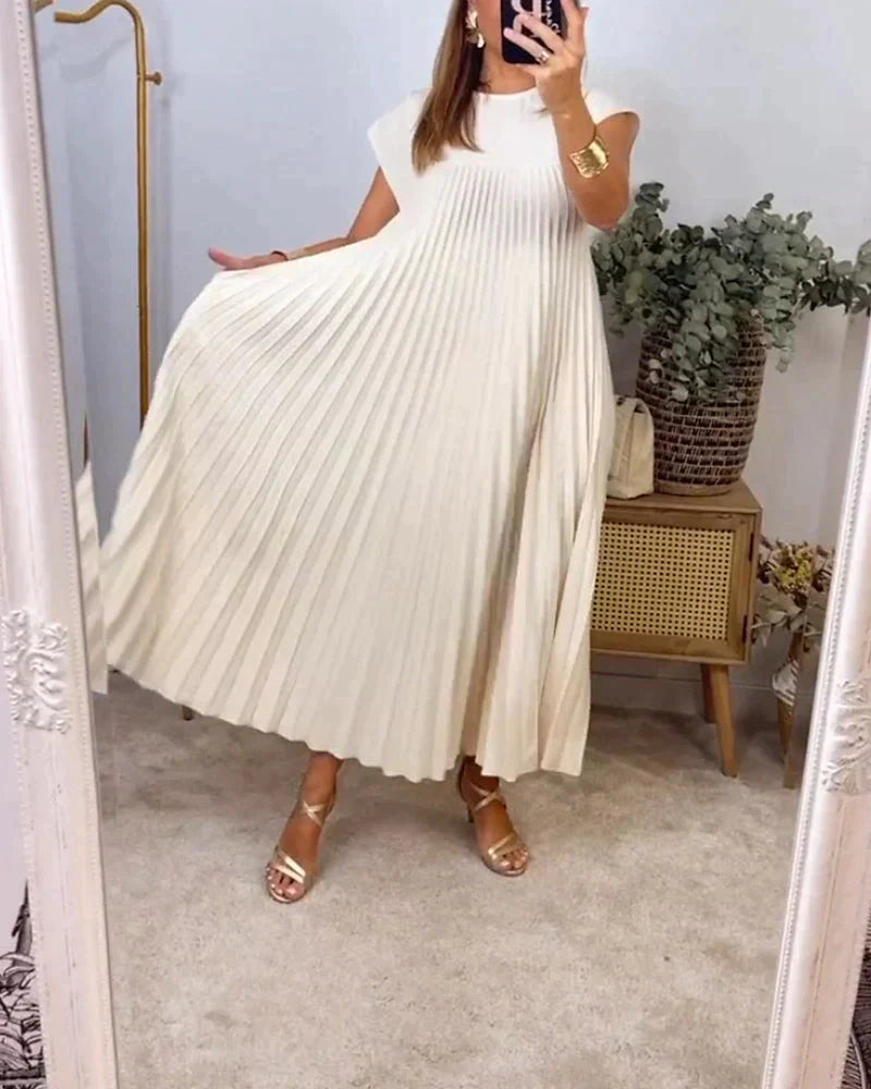 Warmes Faltenkleid Für Dich - Elegant Und Bequem