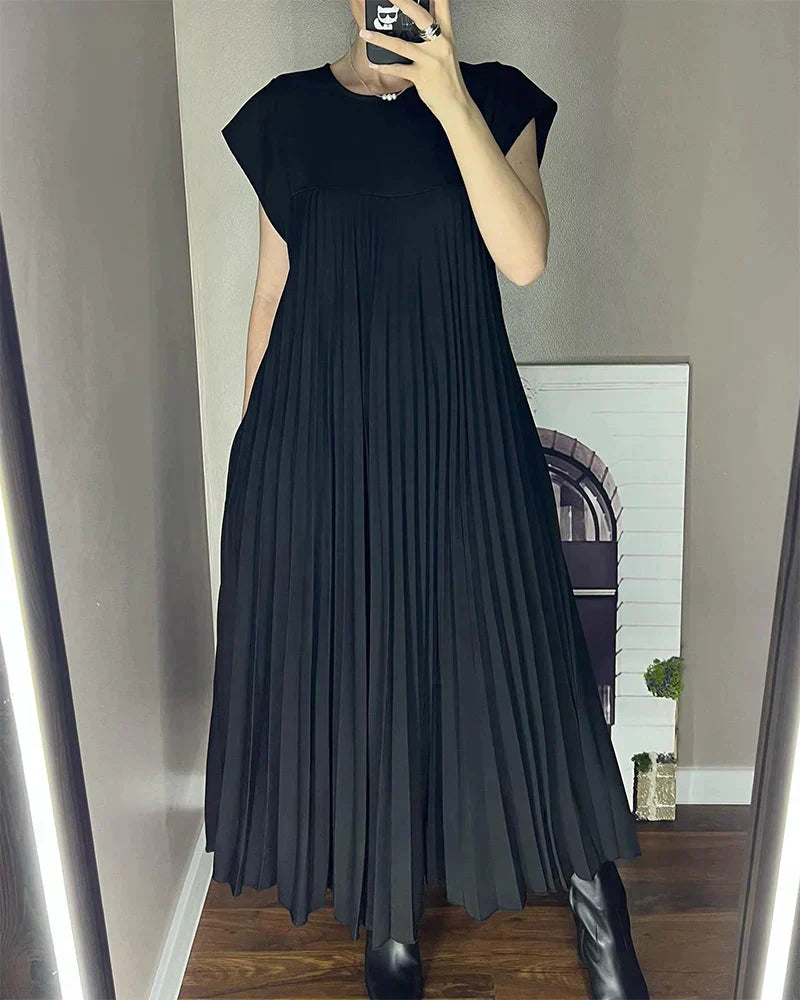 Warmes Faltenkleid Für Dich - Elegant Und Bequem