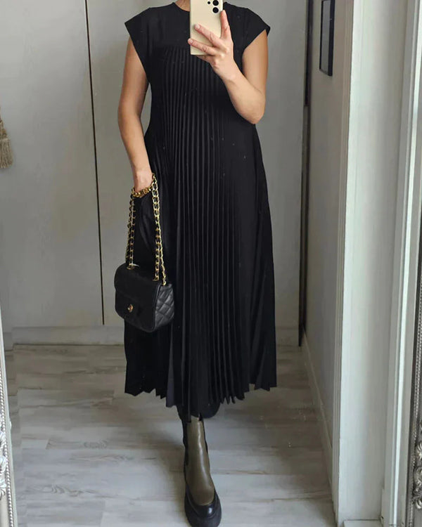 Warmes Faltenkleid Für Dich - Elegant Und Bequem