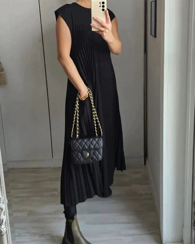 Warmes Faltenkleid Für Dich - Elegant Und Bequem