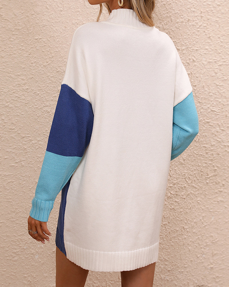 Erika - Eleganter Rollkragenpullover mit Karomuster