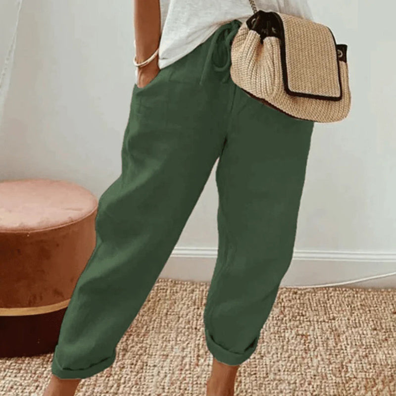 Martina – Bequeme Damenhose mit Kordelzug