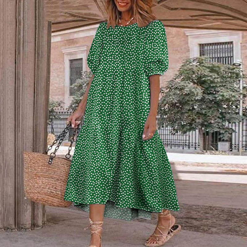 Bequemes Sommer Puffkleid für dich mit Luftiger Passform