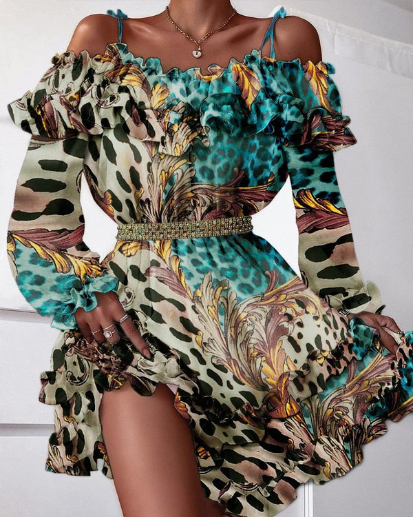 Leoparden Mini Kleid Für Mutige Mädchen Mit Stil