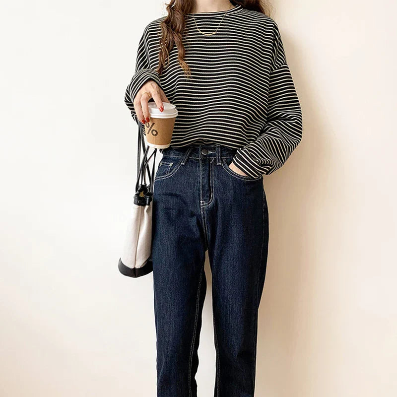 Angelika - Langarmshirt für Damen, stilvoll und vielseitig