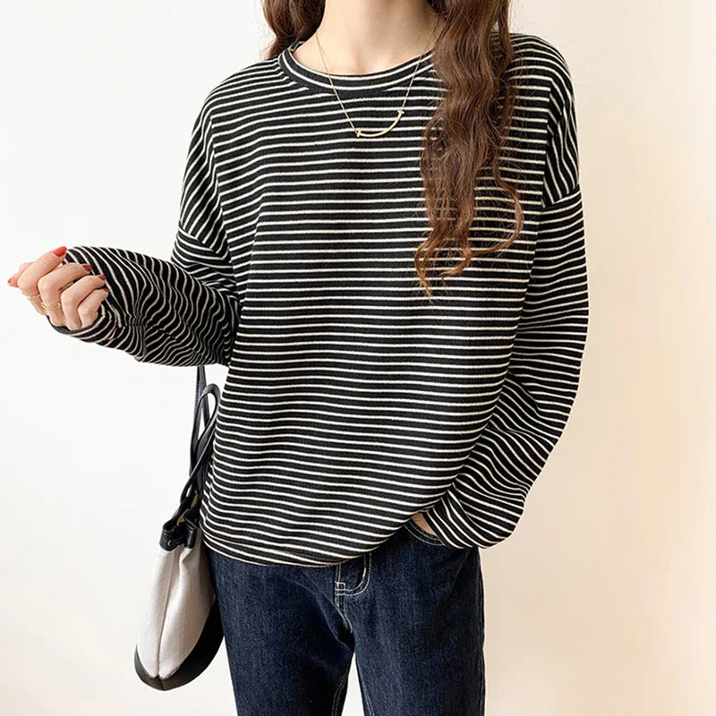 Angelika - Langarmshirt für Damen, stilvoll und vielseitig