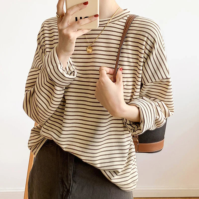 Angelika - Langarmshirt für Damen, stilvoll und vielseitig