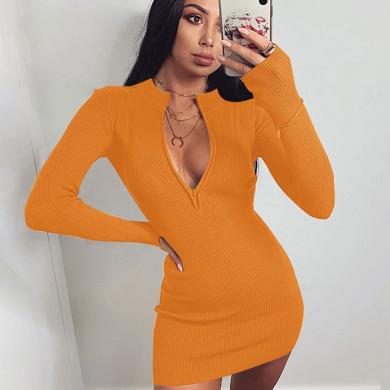 Elegantes Kleid für den Herbst und Frühling für dich
