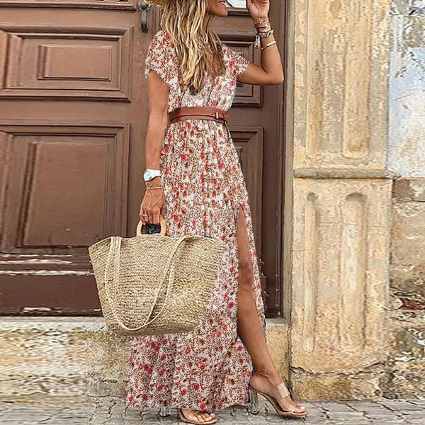 Elegantes Maxikleid mit Paisleymuster für schöne Tage