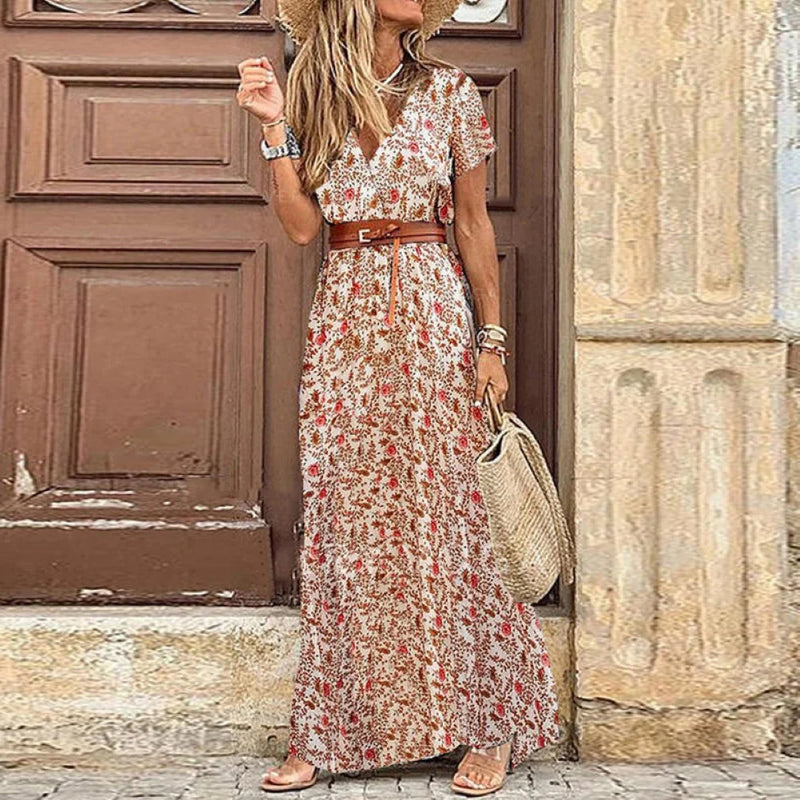 Elegantes Maxikleid mit Paisleymuster für schöne Tage