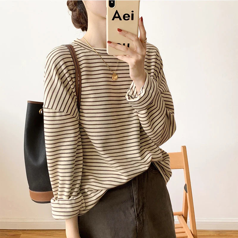 Angelika - Langarmshirt für Damen, stilvoll und vielseitig