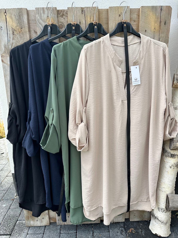 Bequemes Kleid mit Gürtel für dich, modisch und chic