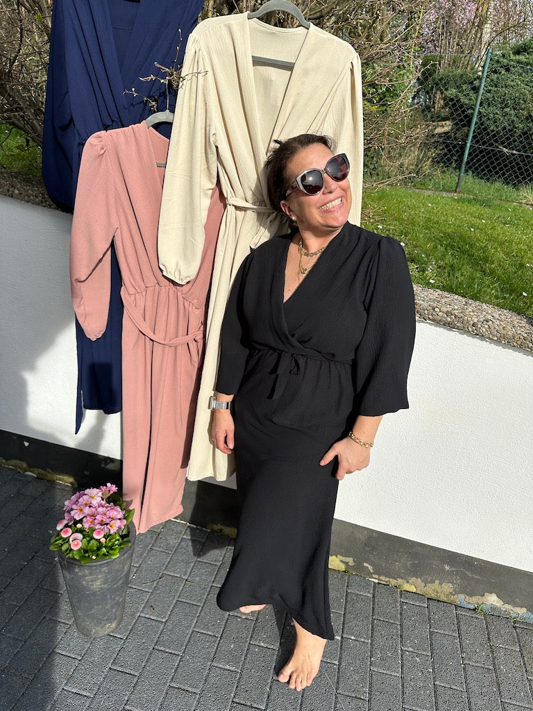 Elegantes Anneliese Maxikleid für Damen, figurumspielend und bequem