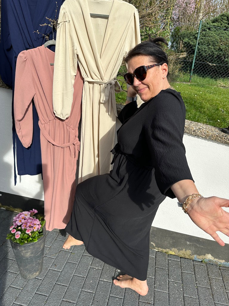 Elegantes Anneliese Maxikleid für Damen, figurumspielend und bequem