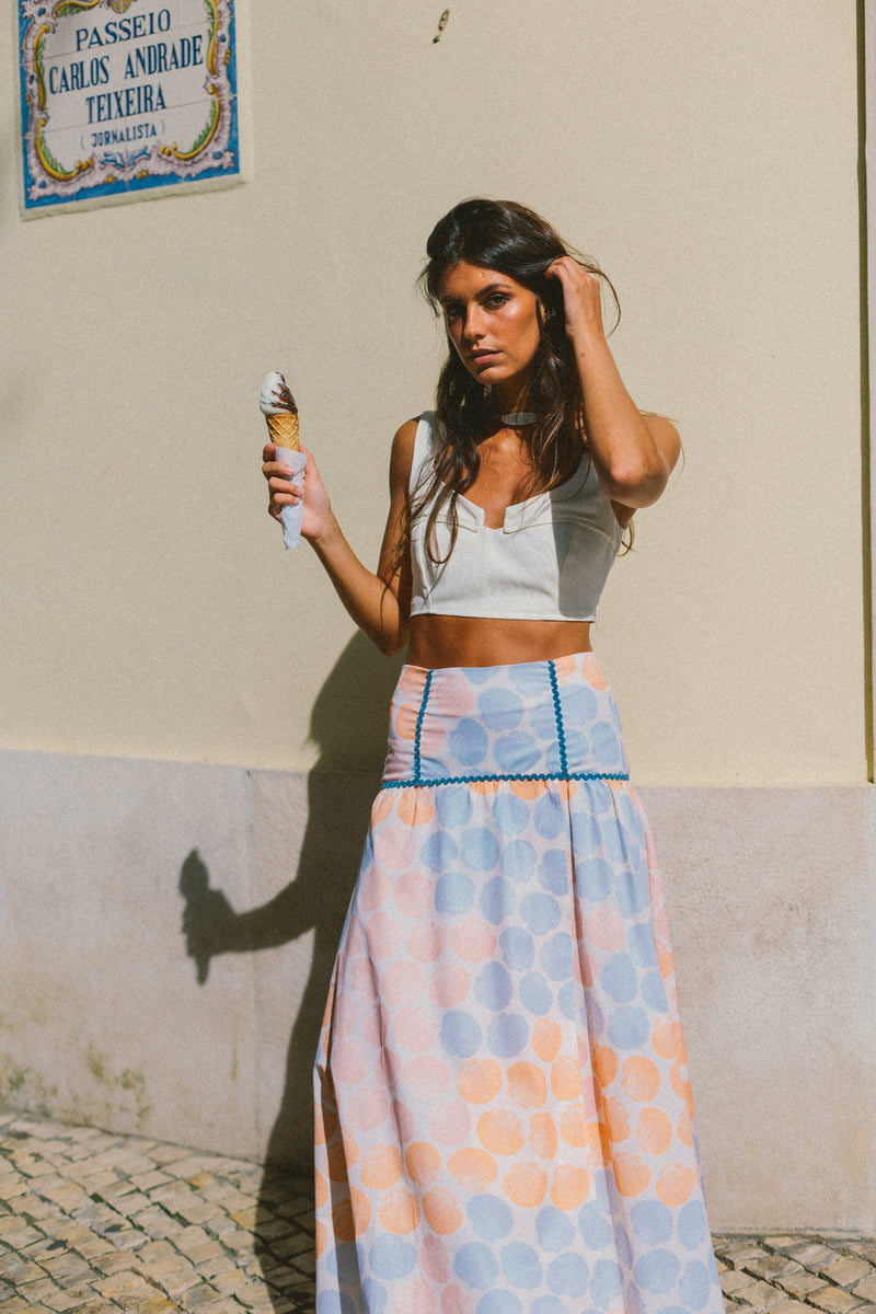 Anneliese - Eleganter Boho-Rock für Damen